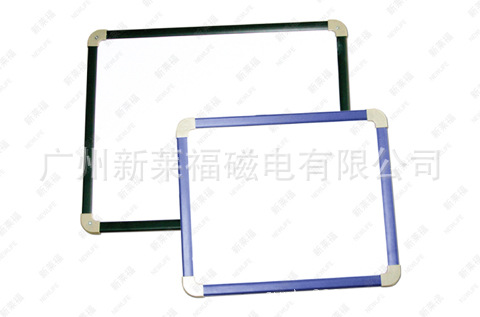 塑料边框单面软磁性写字白板